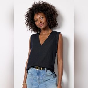 Evereve Sophia Linen Muscle (NWT)